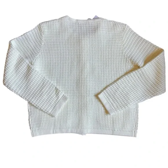 Pretty Garden Cream Button Up Cardigan US M - Picture 2 of 13